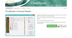 Desktop Screenshot of chudibeads.com